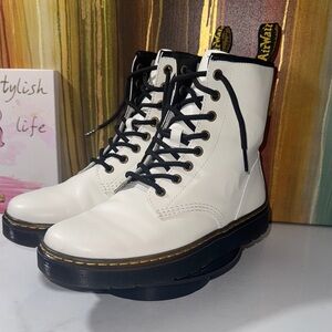 Dr. Martens Women's Zavala Combat Boots - Women’s 8/Men’s 7
